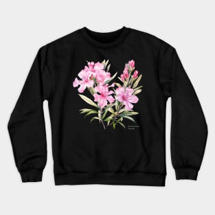 Botanica letalis - Oleander, beautiful flower, Botanical Crewneck Sweatshirt